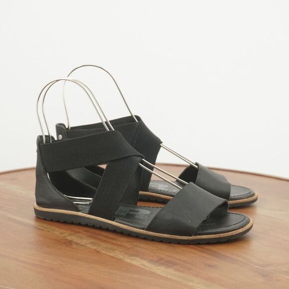 Sorel Shoes - Sorel Black Strappy Sandals